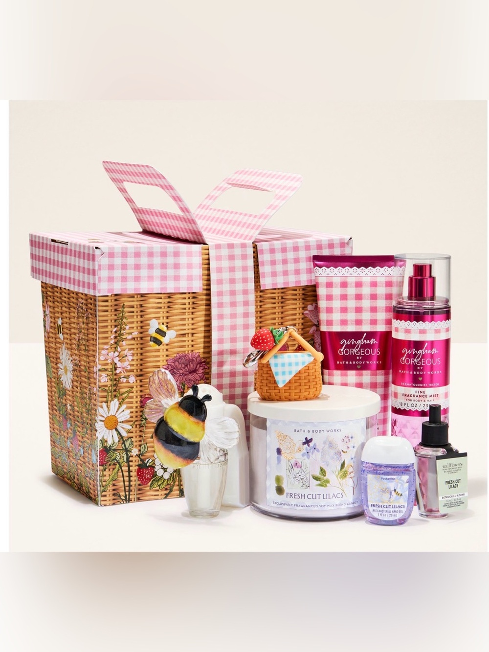 NWT Bath and Body Works 2026 Picnic Basket Set